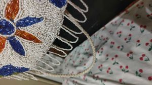 Vintage Beaded Handbag