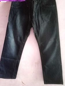 Distressed Denim Jeans