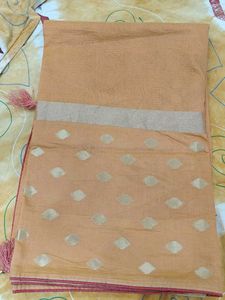 Gorgeous Golden Yellow Saree