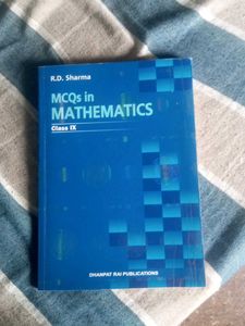 RD Sharma MCQs Book Class 9th