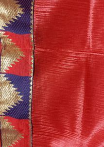 New Red Color Saree