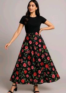 Floral Skirt only