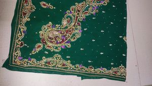 Stone Work Party Wear Saree