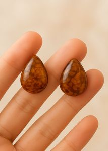 Tortoise Drop Earrings