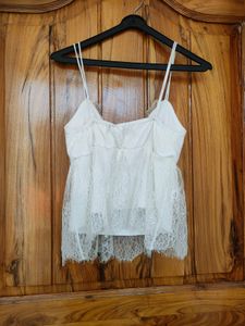 Beautiful Women&#39;s Casual White Top