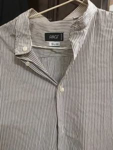 ARG&#39; Slim Striped Button-Down Shirt
