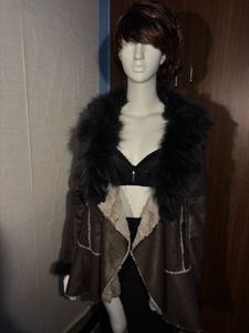 Faux Fur Trim Jacket