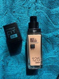 Maybelline fit me Foundation 125