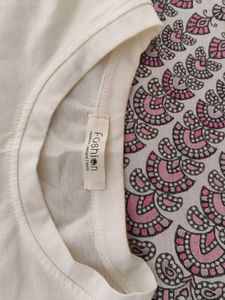 White Tee Full Sleeve Baggy Tshirt Winter/Summer