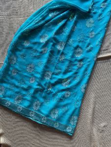 Heavy Saree With Blouse