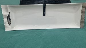 Elegant white platter plate