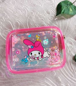 My Melody Hello Kitty Holographic Pouch 💗