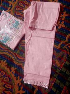 Cotton Lurex Suit Set
