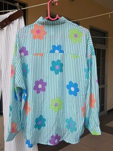 Striped Top &amp; Pants Co-ord Set