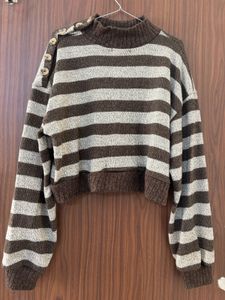 Striped korean Knit Sweater