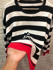 Striped Knit Pullover🕶️‼️