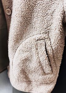 Uniqlo Beige Fleece Jacket