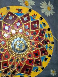 Handmade Mandala Wall Art