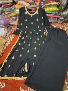 Elegant Black Kurta Set