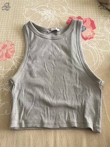 Zara Khaki Tank Top