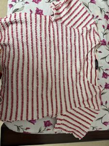 Striped Knit Top