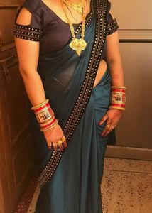 Royal Blue Saree