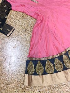 Pink Anarkali Kurta