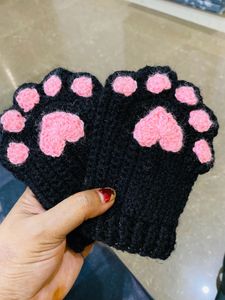 Crochet Hand Gloves
