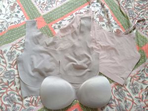 Seamless Strechy Relaxing Bra Combo 2 Pieces - 34