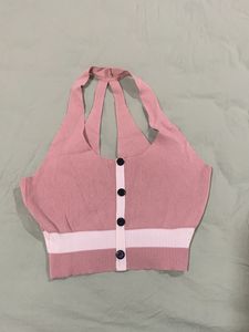 Halter Back design Top