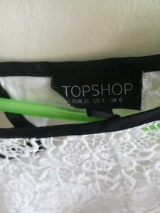 Imported White Lace Top