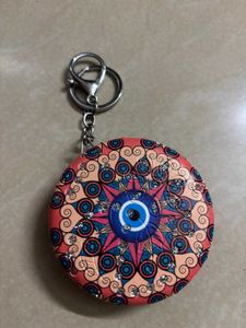 Evil Eye Mirror Keychain