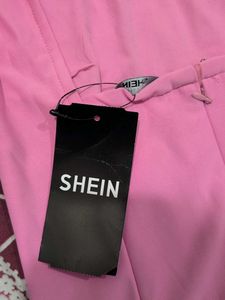 Shein - New with tag- Pink Ruffle Mini Dress