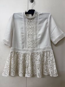 Zara Imported Lace Top