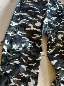 joggers Camo Print Cargo Pants