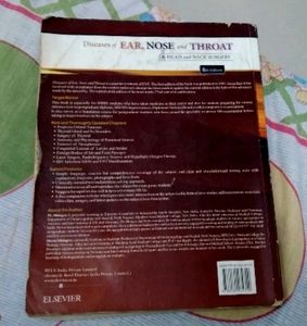 ENT Textbook Dhingra, 6th Edition