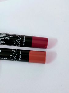 Pack Of 2 Plum Crayon Lip Stick Combo Offer