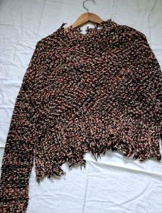 Distressed Knit Sweater