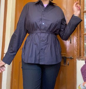 Zara Size S Shirt with Belt