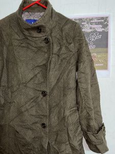 Vintage Brown Wool Coat