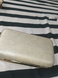 Elegant Silver Clutch