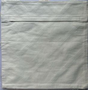 45x45cm Off White Cotton Cushion Cover