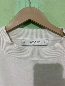 zara cable knit pullover