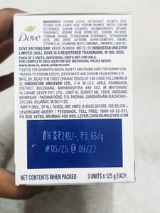 Dove 3 Soap Pack