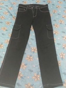 Black straight fit | denim jeans