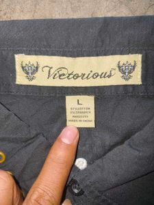 🔥Victorious Graphic Long Sleeve Shirt–Rare (L)
