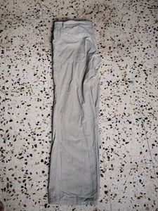 Khaki Straight Leg Trousers