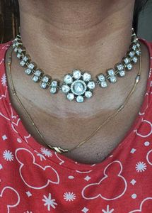 Kiran Polki Neck Set