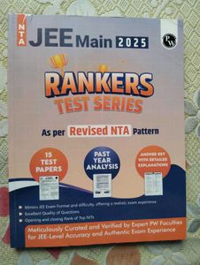 JEE Main 2025 Rankers Test Series