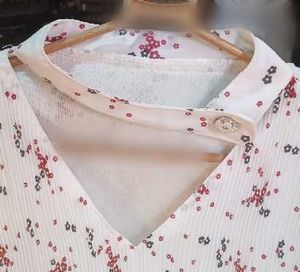 Floral Print V-Neck Top